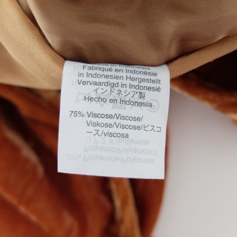 Madewell Women's Track Trousers in Velvet Vintage Gold Size Medium - Picture 10 of 15